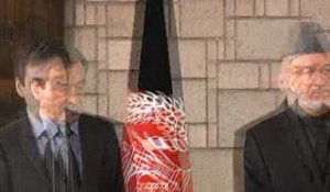 Conférence de presse du premier ministre en Afghanistan