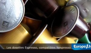 Des dosettes compatibles Nespresso
