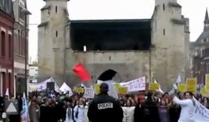 Cambrai : manifestation pour les profs du lycée Fénelon