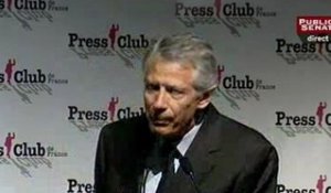 Evénement - Conférence de Presse Dominique De Villepin