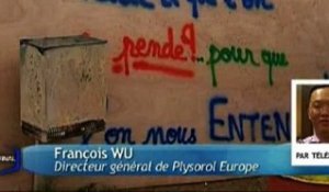 Plysorol : Réactions de François Wu (Vendée)