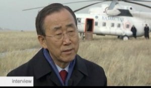 Ban Ki-moon : "La communauté internationale a le devoir...