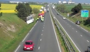 Beauvais: accident bus