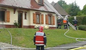 Saint-Omer-en-Chaussée : incendie dans un pavillon