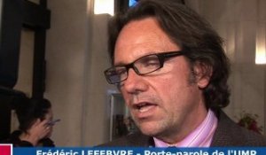 Bureau politique du 05 mai : réaction de Frédéric Lefebvre