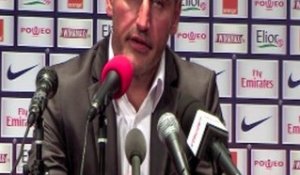 Christophe Galtier analyse PSG-ASSE (3-1)