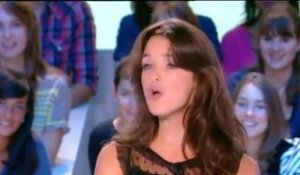 Première météo Charlotte Le Bon (Le Grand Journal)