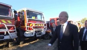 Opérations de lutte contre les incendies dans l'Hérault