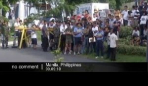 Demonstration de force des forces spéciales aux Philippines