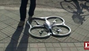 L'AR.Drone de Parrot testé par les DNA