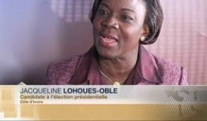 L'INTERVIEW - Jacqueline LOHOUES-OBLE - Côte d'Ivoire