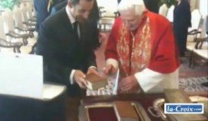 Nicolas Sarkozy au Vatican