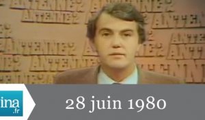 20h Antenne 2 du 28 juin 1980 - Guy Drut champion - Archive INA