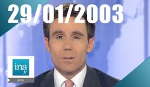 20h France 2 du 29 Janvier 2003 - Roland Dumas relaxé dans l'affaire ELF | Archive INA