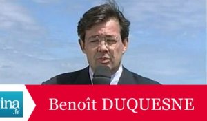 Benoît Duquesne en direct de Brest pour l'hommage à Eric Tabarly - Archive INA