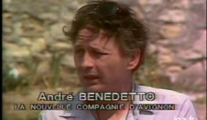 André Benedetto met en scène "Pique nique au moulin d'Ardus" au festival d'Avignon
