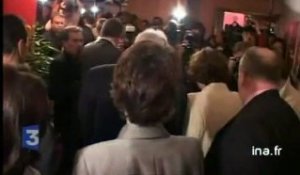 Ségolène Royal le jour du 1er tour de l'élection présidentielle