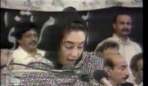 Limogeage de Benazir Bhutto