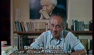 Portrait Shimon Peres
