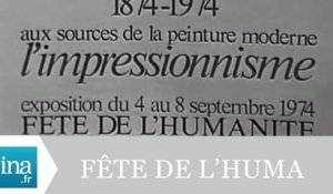 Les impressionnistes à la Fête de l'Humanité - Archive INA