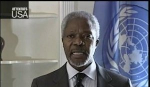 [Attentat Etats-Unis : déclaration de Kofi Annan]