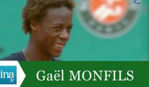 Gaël Monfils qualifié pour les 1/2 finales de Roland Garros - Archive INA