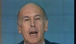 Les adieux  de  Valéry Giscard d'Estaing - Archive vidéo INA