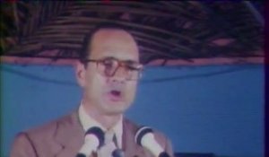 Jacques Chirac aux Antilles