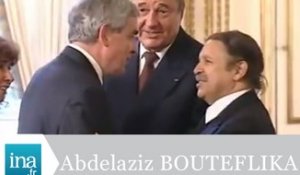 Abdelaziz Bouteflika reçu à l'Elysée - Archive INA