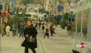 Inauguration du tramway sur pneus de Nancy