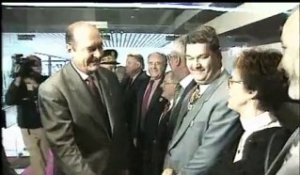 Chirac inauguration hôpital Mantes la Jolie