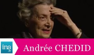 Andrée Chedid "Lucy la femme verticale" au théâtre - Archive INA