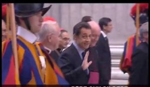 [Visite de Nicolas Sarkozy au Vatican]