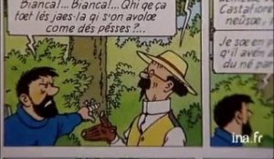 La bande dessinée "Tintin" en gallo