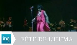 Concert de James Brown à la Fête de l'Humanité - Archive INA