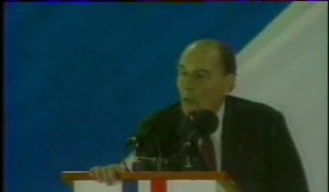 Mitterrand aux Antilles