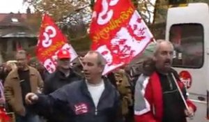 VESOUL : MANIFESTATION CONTRE LA REFORME DES RETRAITES