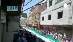 Plus d'un million de Syriens dans les rues