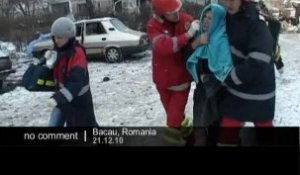 Explosion dans un appartement en Roumanie - no comment