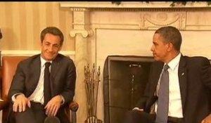 Sarkozy et Obama unis contre le terrorisme