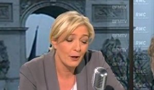 Marine Le Pen reconnait la maladresse de son père