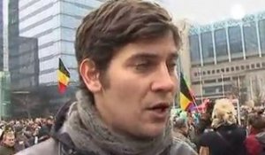 Belgique : une marée humaine pour dénoncer la crise...