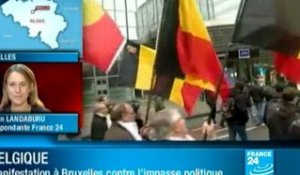 Belgique : 30 000 manifestants à Bruxelles