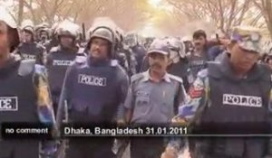 Affrontements au Bangladesh - no comment