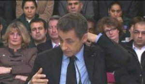 M. Sarkozy sur la prévention de la délinquance