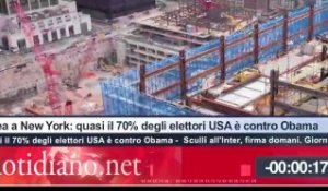 Tg Quotidiano.net (Moschea New York: 70% elettori USA contro Obama)