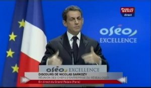 EVENEMENT,Discours de Nicolas Sarkozy aux dirigeants de PME et ETI