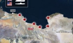 Libye : les chefs militaires occidentaux satisfaits des...