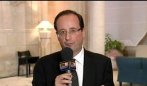 Hollande : en cas de duel "faire barrage au FN"