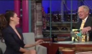 Eva Longoria affole David Letterman
